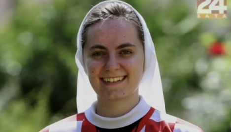 Croatian nun’s claim she was stabbed by migrant was fabricated, police say 