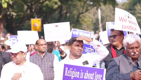 Thousands of Christians rally in Delhi against ‘rising, sustained, systematic’ attacks
