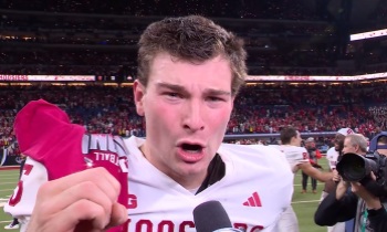 Indiana QB, Heisman finalist Fernando Mendoza gives 'all the glory to God' after Big Ten championship