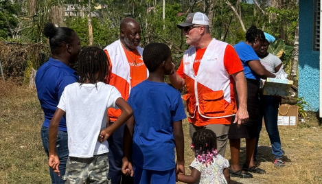 World Vision distributes toys to children in Jamaica impacted by Hurricane Melissa 