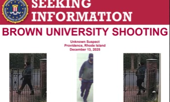 FBI releases images of person of interest in Brown University shooting