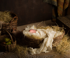 The Nativity scene makes no earthly sense 