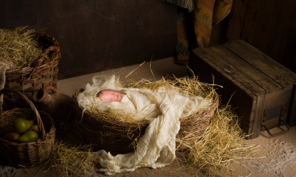 The Nativity scene makes no earthly sense 