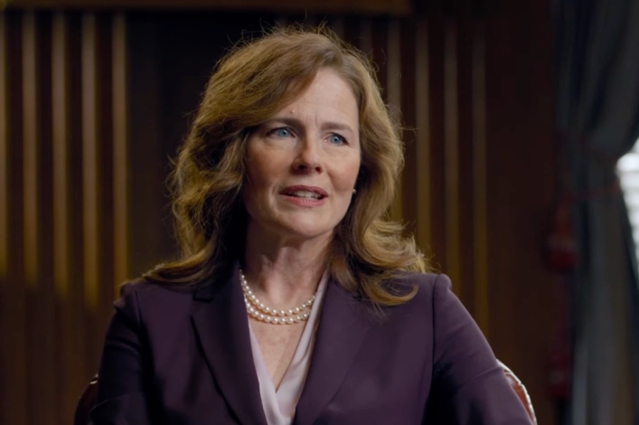 Amy Coney Barrett warns of attacks on free speech in UK, discusses Dobbs decision