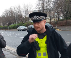 ‘Treated as a criminal’: Grandmother criminally charged for inviting people to chat outside hospital