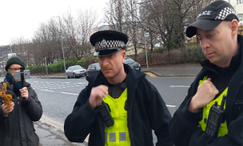 ‘Treated as a criminal’: Grandmother criminally charged for inviting people to chat outside hospital