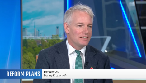 Reform UK MP says Britain must be 'confidently Christian' again