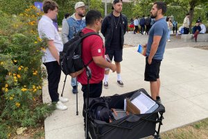 'Deeply concerning': Street preachers handcuffed, detained outside Dallas arena for violating noise ordinance