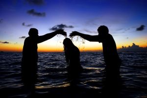 Can a faithful Christian be damned for not being baptized?