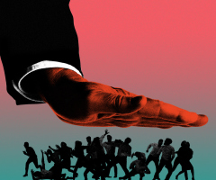 Why the Gospel cannot endorse salvation by domination