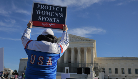 Attorneys arguing against ban on trans-identified male athletes in girls' sports at Supreme Court refuse to define 'sex' 
