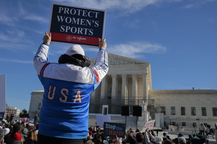 Attorneys arguing against ban on trans-identified male athletes in girls' sports at Supreme Court refuse to define 'sex' 