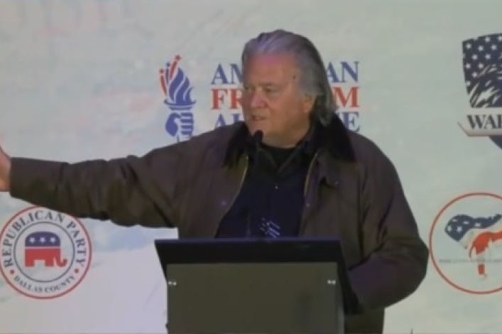 Ex-Trump advisor Steve Bannon warns of 'invasion,' urges ban on Islamic law in Texas