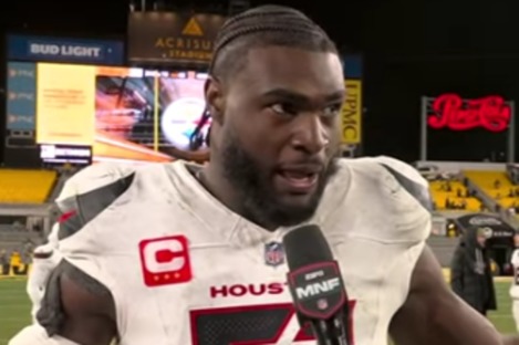 Texans' Will Anderson cites Scripture, gives shoutout to Jesus after playoff victory