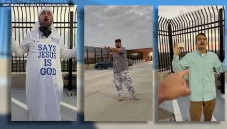 Street evangelists charged with misdemeanors, accused of disrupting Muslim prayer event in Florida