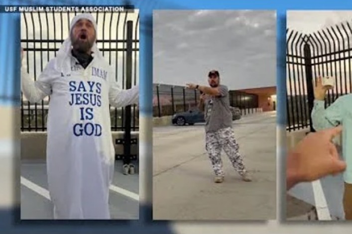 Street evangelists charged with misdemeanors, accused of disrupting Muslim prayer event in Florida