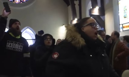 First Amendment doesn’t protect protests that disrupt church services, civil liberties org. says