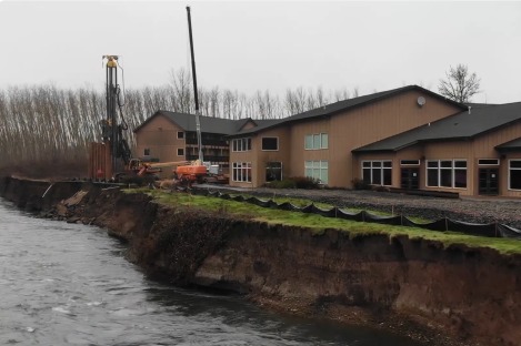 Life Bible Church seeking help to raise $2.3M to save property from being washed away by Willamette River