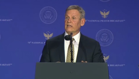 Gov. Bill Lee shares how his faith guided him after wife's death, how he first met Jelly Roll at Nat'l Prayer Breakfast