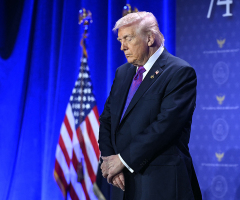 Trump touts religion, attacks political opponents at National Prayer Breakfast: 'You have to believe'
