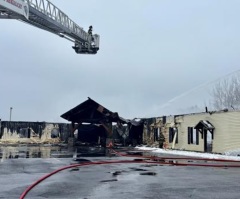 Blast destroys NY church leaving 5, including pastor, critically injured