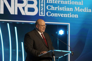 Trump highlights his administration's fight against anti-Christian bias at NRB in Nashville 