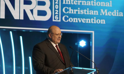 Trump highlights his administration's fight against anti-Christian bias at NRB in Nashville 