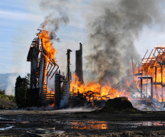 My farmhouse was burned to ashes. Here's what it taught me about Easter