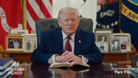 Trump joins America Reads the Bible, shares 2 Chronicles from Oval Office