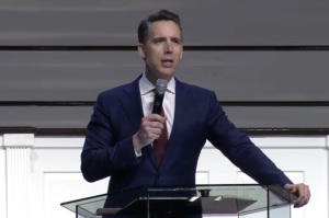 Josh Hawley says America was 'founded on the Gospel of Jesus Christ'