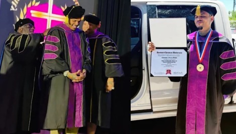 Texas agency orders 'Christian' U that awarded Chris Brown honorary PhD to stop offering degrees