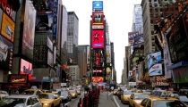 Teens Battle Pop Culture in Times Square