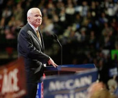 McCain's Patriotism Gains Points with Conservatives