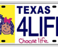 Texas Group Tours to Promote 'Choose Life' License Plates
