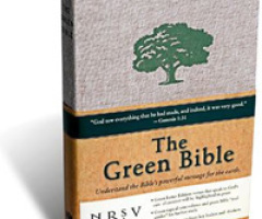 Green-Lettered Bible Preaches Creation Care