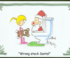 Wrong Stack Santa