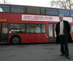 Atheist Ads Hit London Buses