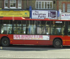 Christian Party Offices Vandalized After Launch of Bus Ads
