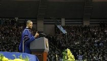 Obama Addresses Notre Dame Seniors amid Uproar