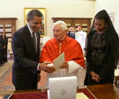 Obama, Pope Discuss Abortion, Stem Cells