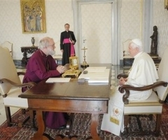 Anglican Head, Pope Hold 'Cordial' Talks