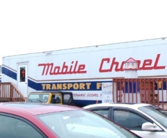 Truck Drivers Find God at Mobile Chapel
