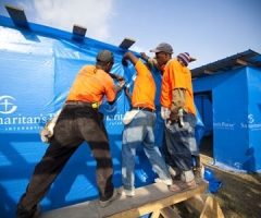 Samaritan's Purse Provides Haitians Relief from Sun, Storms