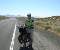 Former Marine Cycles Across U.S. for Solar Bibles