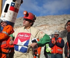 Miners Clad in Jesus Shirts Give Glory to God