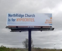 Mich. Megachurch Advertises 'Church is for Hypocrites, Losers'