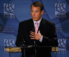 Boehner Tells Religious Broadcasters National Debt a Moral Issue