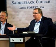 Rick Warren, Tony Blair Talk about Faith, Mideast, 9/11