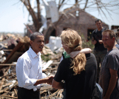 Obama Comforts Joplin Tornado Survivors, Quotes Bible