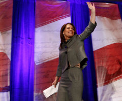 Michele Bachmann Takes Presidential Tone With Crowd; Mum on White House Bid